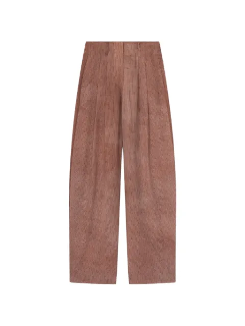 Nanushka Hettie barrel-leg pleated trousers Pink NW26SSPA31824