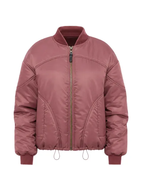 Bacon padded-design bomber jacket Pink BACNUGIU480DARKPINK