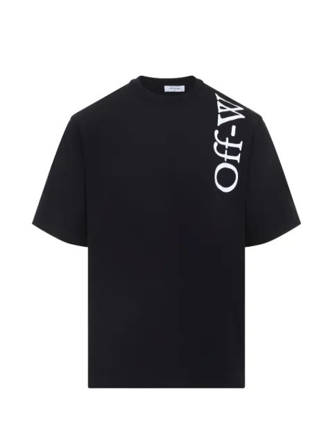 Off-White logo-print T-shirt Black 44MAA120F26J010001