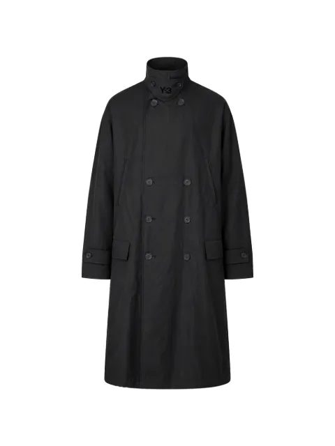 Y-3 double-breasted coat Black KR1089
