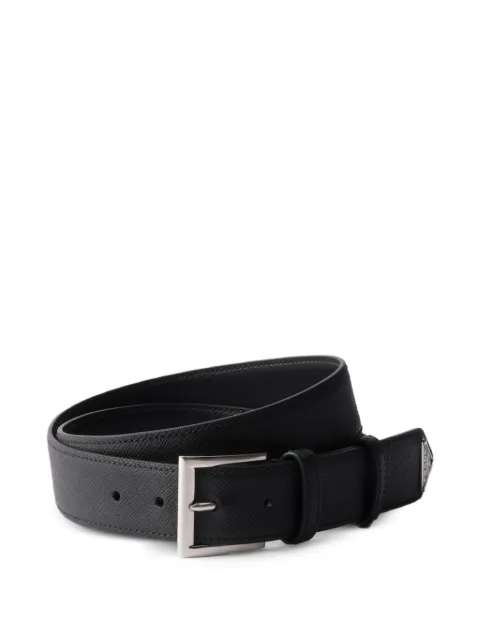 Prada Saffiano leather belt Black 2CC67253