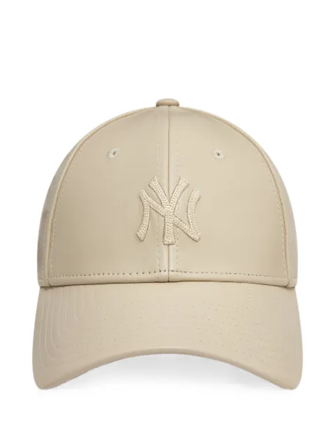 NEW ERA CAP 9Forty leather baseball cap Neutrals 60595445