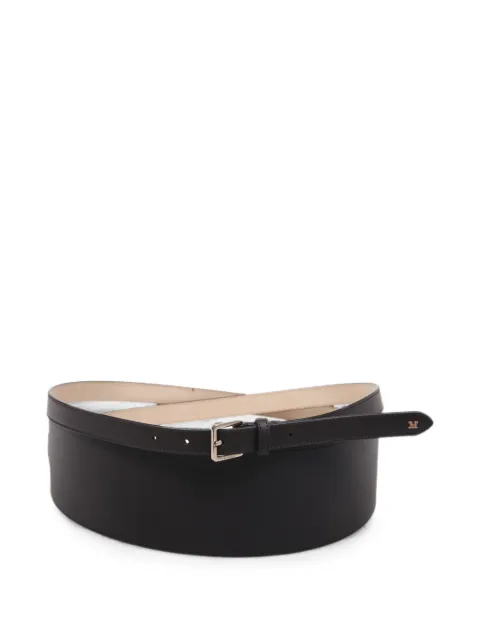 Max Mara Mulino logo-plaque belt Brown 2624506041600