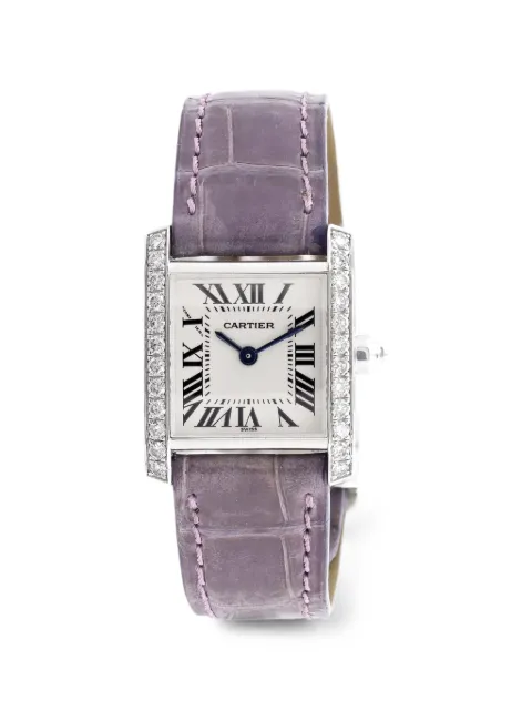 Cartier Tank Française 25mm watch White WE100231