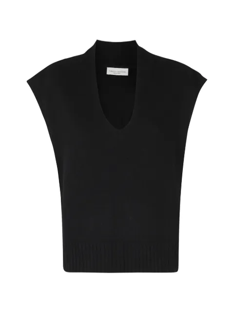 Roberto Collina knitted vest Black 263FXB20116099