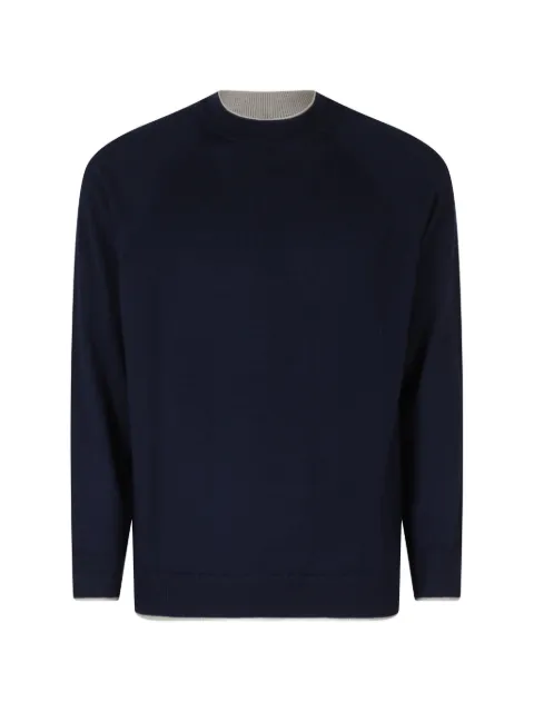Eleventy raglan-sleeve sweater Blue N76MAGN56MAG0N037