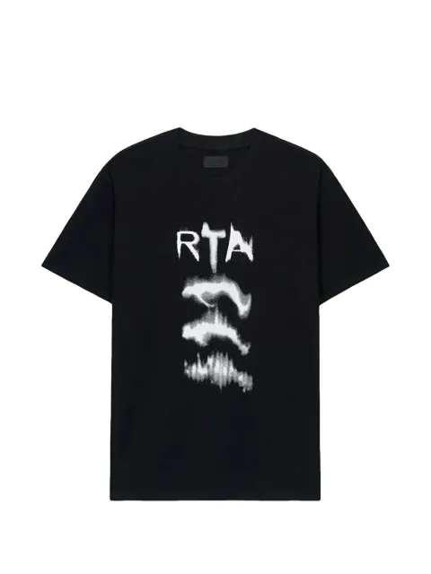 RTA Colin oversized-fit T-shirt Black MCHPK911T1322BKASR