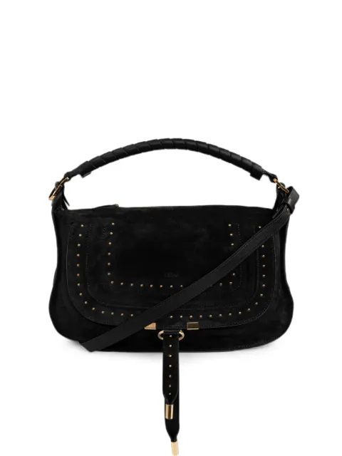 Chloé Marcie stud-embellished shoulder bag Black CH26AS882S82