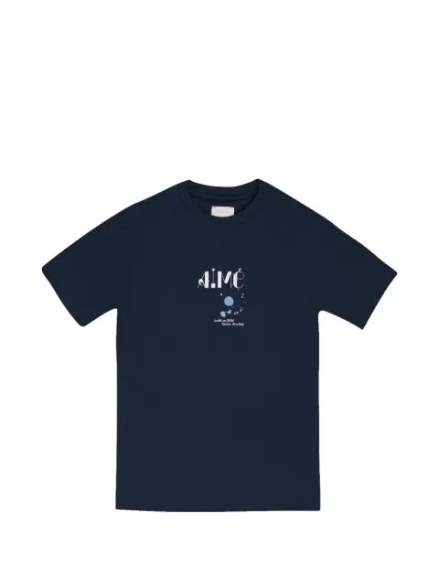 Aimé Leon Dore logo-print short-sleeve T-shirt Blue SS24CT042NAVY
