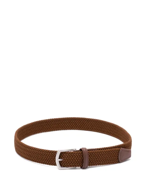 Anderson's woven-design belt Brown B0667NE37