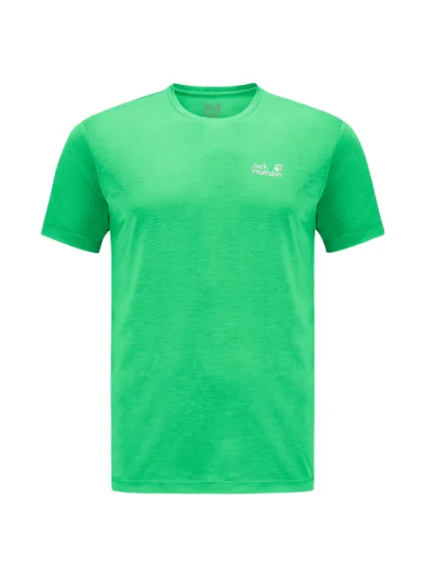 JACK WOLFSKIN Vonnan logo-print T-shirt Green 1809951