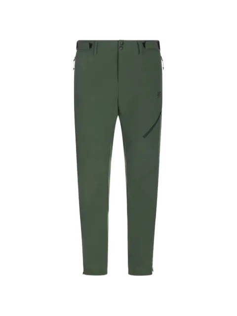 2117 of Sweden Sandhem logo-print panelled trousers Green 7826910