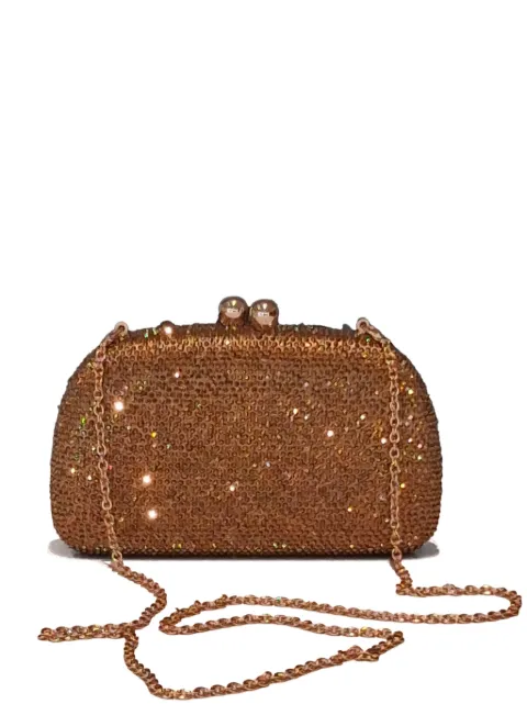 SERPUI Mia crystal-embellished cross body bag Gold MIAPCB