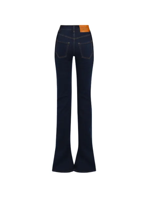 A.W.A.K.E. Mode side-slit flared jeans Blue PF26DP06DE06INDIGO