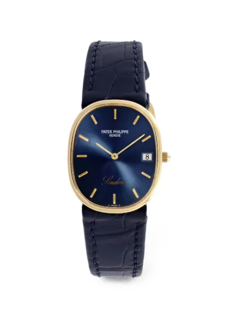 Patek Philippe Pre-Owned Ellipse 32mm watch Blue 3788J