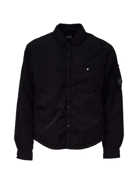C.P. Company Chrome-R padded overshirt Black 21CMOS023A005904G999