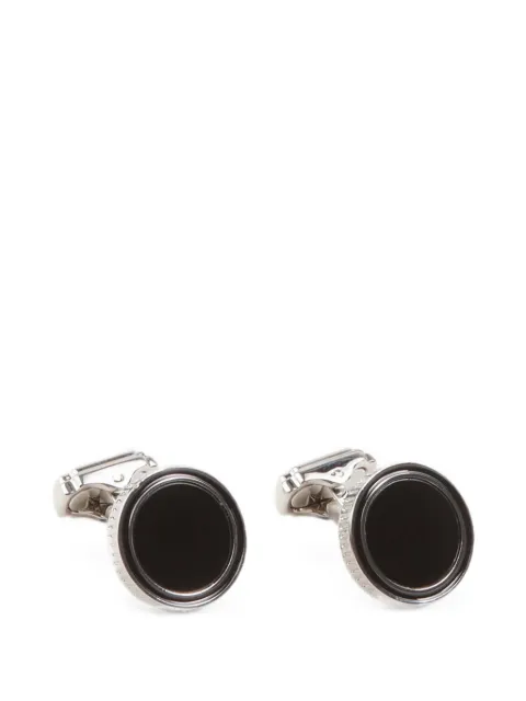 Tateossian oval-shape cufflinks Silver SC0328