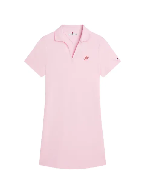 Tommy Hilfiger open-neck mini dress Pink FWW0WW48749