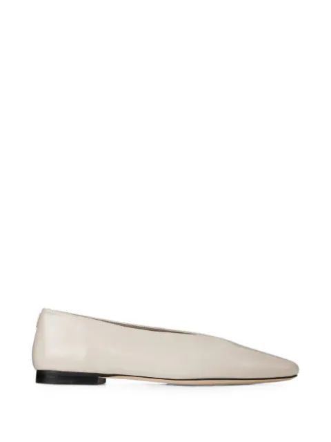 Jimmy Choo Margot leather ballet flats Neutrals MARGOTFLAT