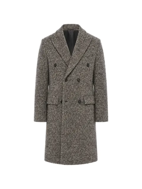 Paolo Pecora double-breasted wool coat Brown 24IC1M0N0424610Q2A1