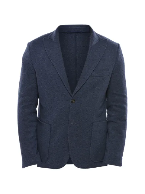 Paolo Pecora unlined notch-lapel blazer Blue 24IC1M0L0224811R601