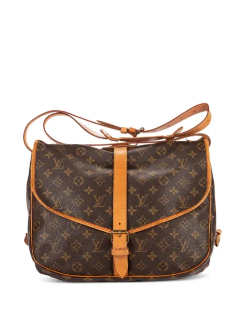 Louis Vuitton Pre-Owned Saumur GM cross body bag Brown MB0968