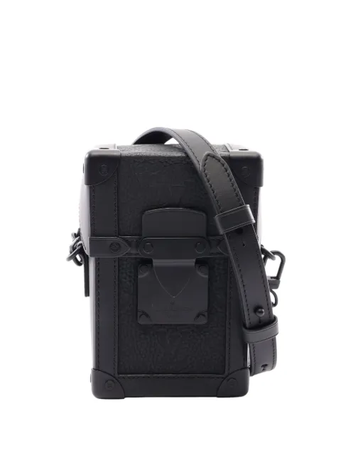 Louis Vuitton Pre-Owned 2021-2026 Taurillon Vertical Trunk Wearable Wallet shoulder bag Black YTQ5ZYVC9K4YU751
