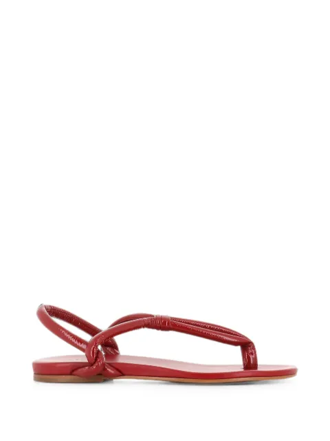 Del Carlo Dytt tubular strap sandals Red 10725