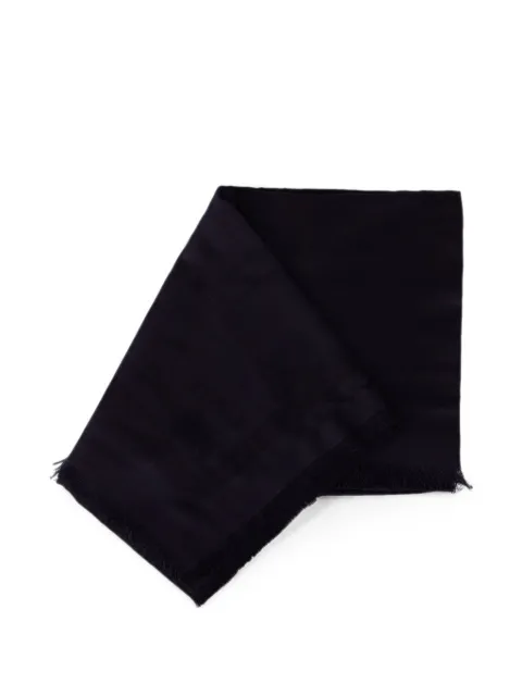 Elisabetta Franchi frayed-edge scarf Black SC03F66E2