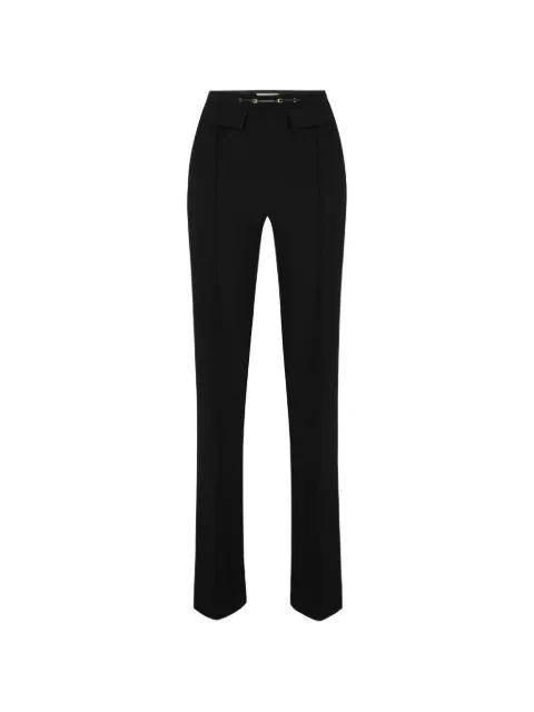 Elisabetta Franchi flared trousers Black PA19666E2