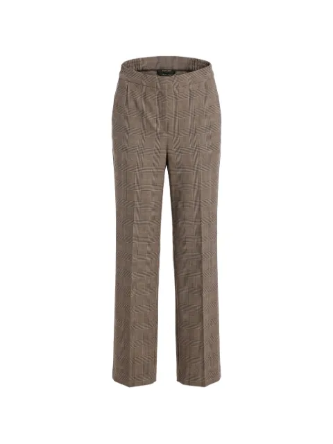 TWINSET Prince of Wales check trousers Neutrals 262TP2804