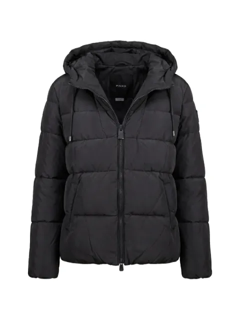 PINKO quilted hooded jacket Black 101597A39J