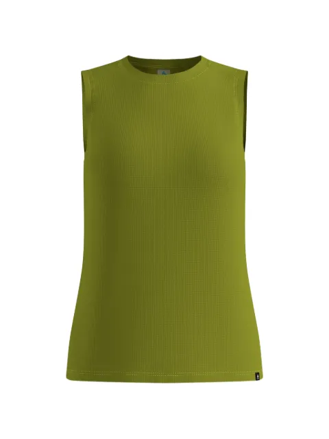 ODLO Cubic Light waffle-knit sleeveless top Green 554881