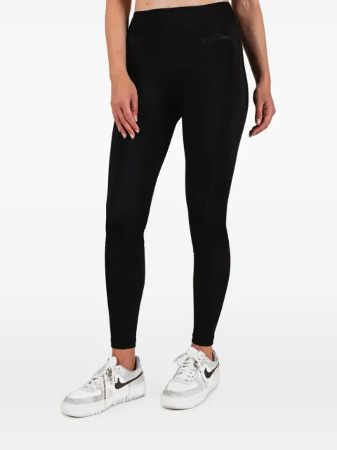 PODHIO logo-print leggings Black PD311