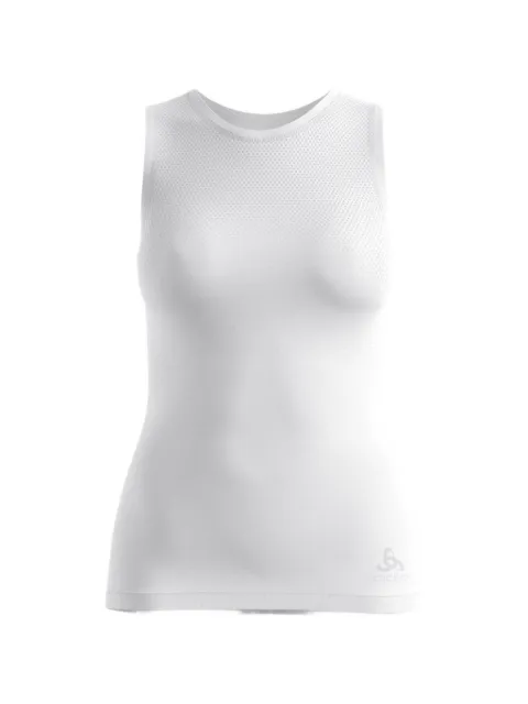 ODLO logo-print tank top White 198171