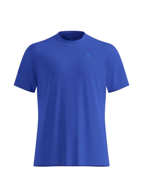 ODLO Cardada logo-print crewneck T-shirt Blue 551002