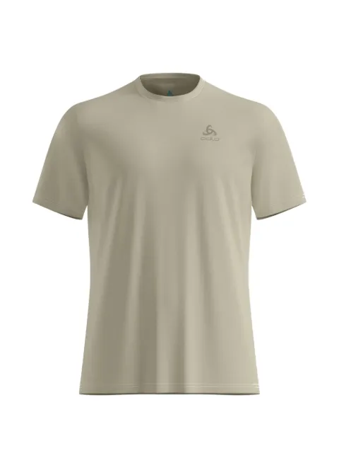 ODLO Cardada logo-print crewneck T-shirt Grey 551002