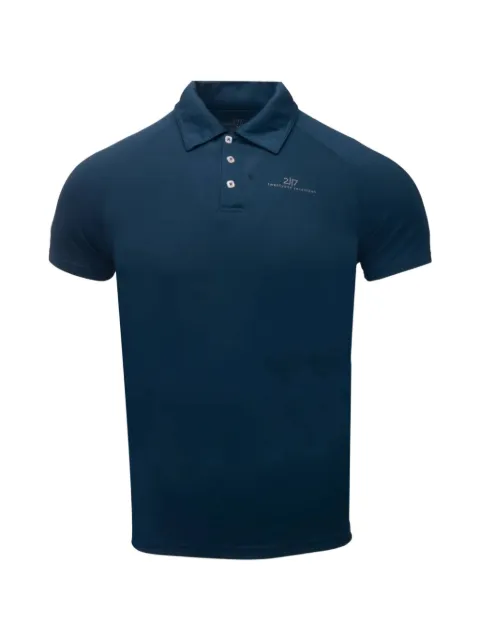 2117 of Sweden Fröseke logo-print raglan-sleeve polo shirt Blue 7853903