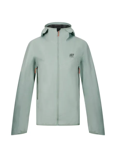 2117 of Sweden Jacks hooded logo-print jacket Grey 7616906