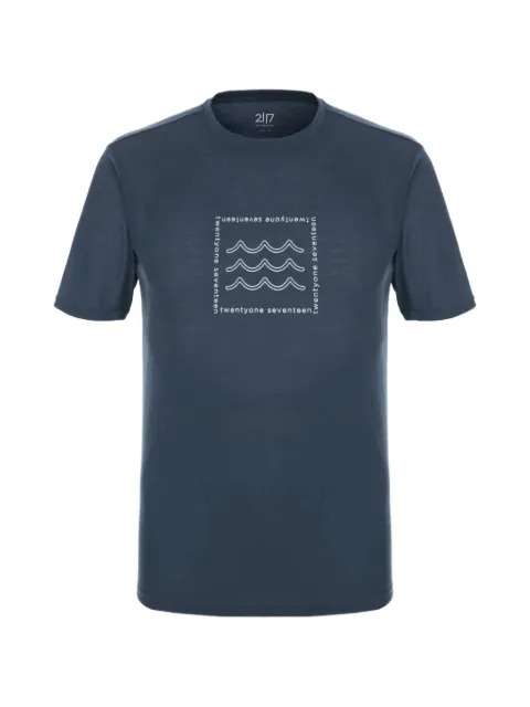 2117 of Sweden Tista graphic-print crew-neck T-shirt Blue 7855921