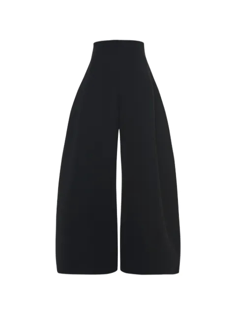 A.W.A.K.E. Mode high-rise rounded trousers Black AW25P01PL02BLACK