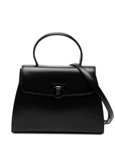Givenchy Pre-Owned 1990-2000 Smooth Calfskin Borodia satchel Black 8ZKR0X9PM84RBKMC