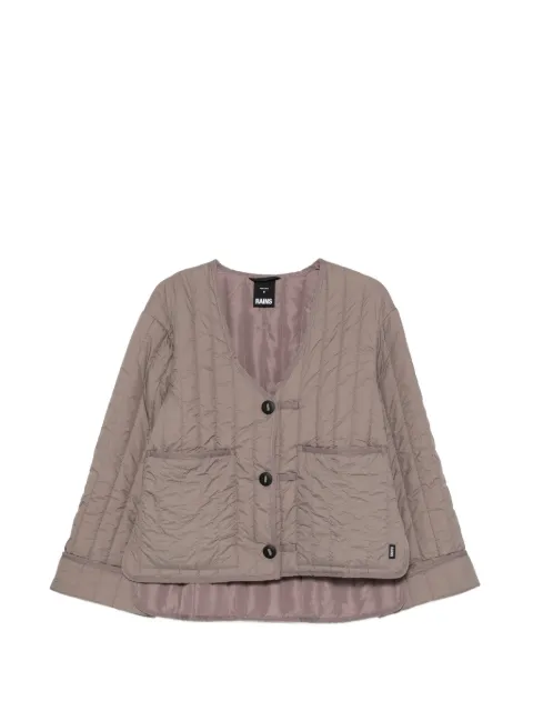 Rains Banja Liner quilted jacket Grey 21940
