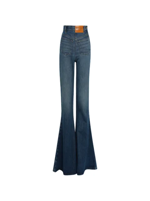 A.W.A.K.E. Mode flared mirror jeans Blue PF26DP02DE01BLUE