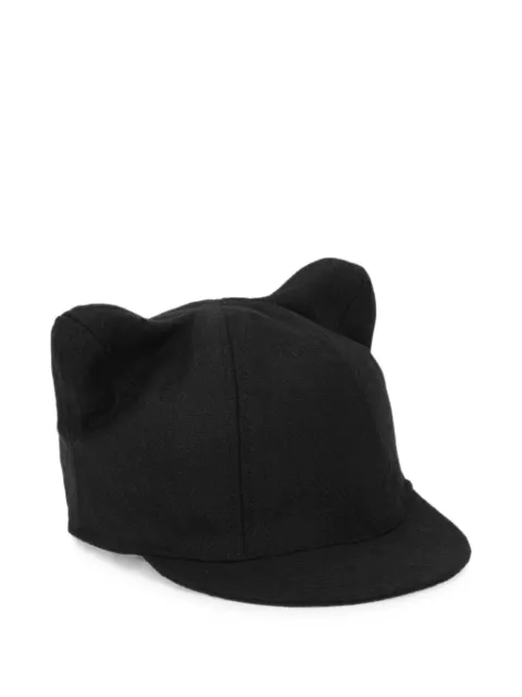 Henrik Vibskov Cara Eyed sculptural-detail cap Black AW26STUDA905