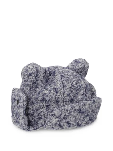 Henrik Vibskov Frog textured hat Blue AW26STUDA913