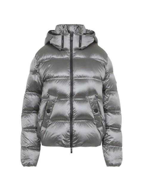 Moncler Sensation quilted hooded jacket Grey L20931A000435993C