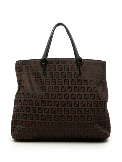 Fendi Pre-Owned 2000-2010 Zucchino Canvas tote bag Brown SDYENVZLO3IGXMEZ
