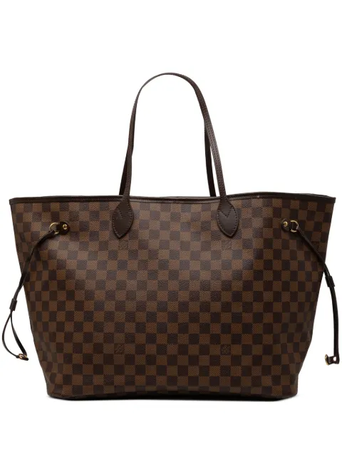 Louis Vuitton Pre-Owned 2009 Damier Ebene Neverfull GM tote bag Brown 4L8QPC84MM0EATEN