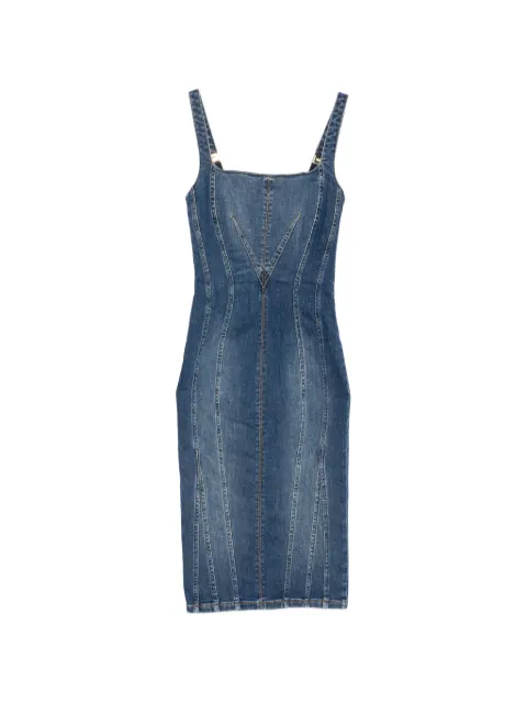 Elisabetta Franchi denim dress Blue AJ02D66E2